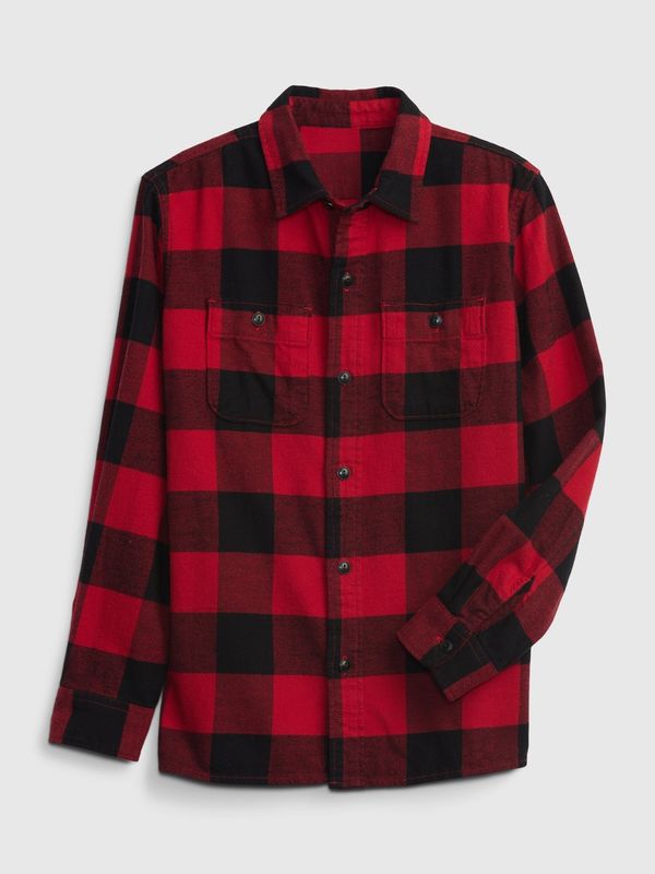 GAP GAP Kids Plaid Flannel Shirt - Boys