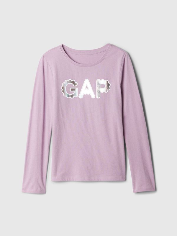 GAP GAP Kids ́s T-shirt with metallic logo - Girls