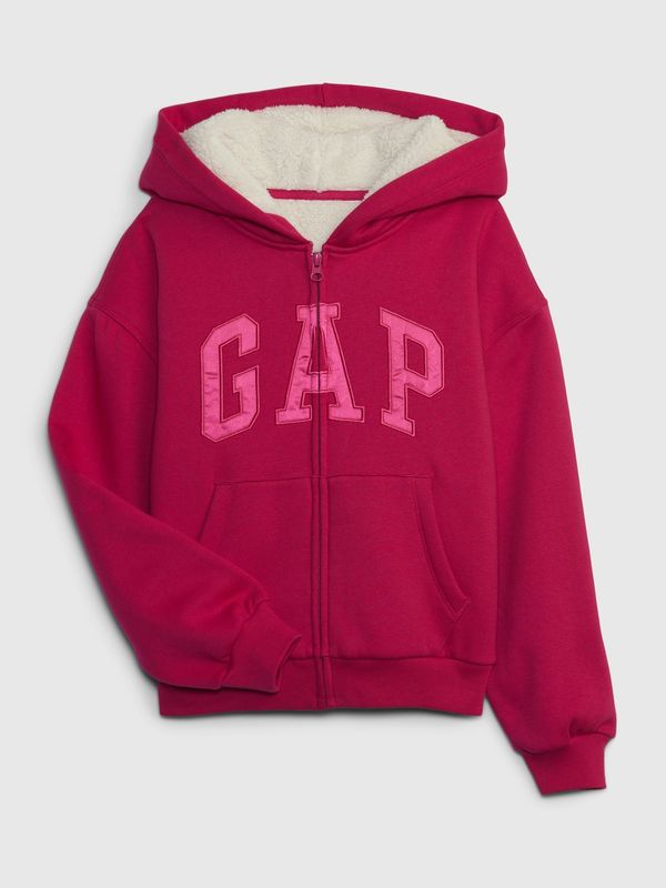 GAP GAP Kids' Sherpa Hoodie - Girls