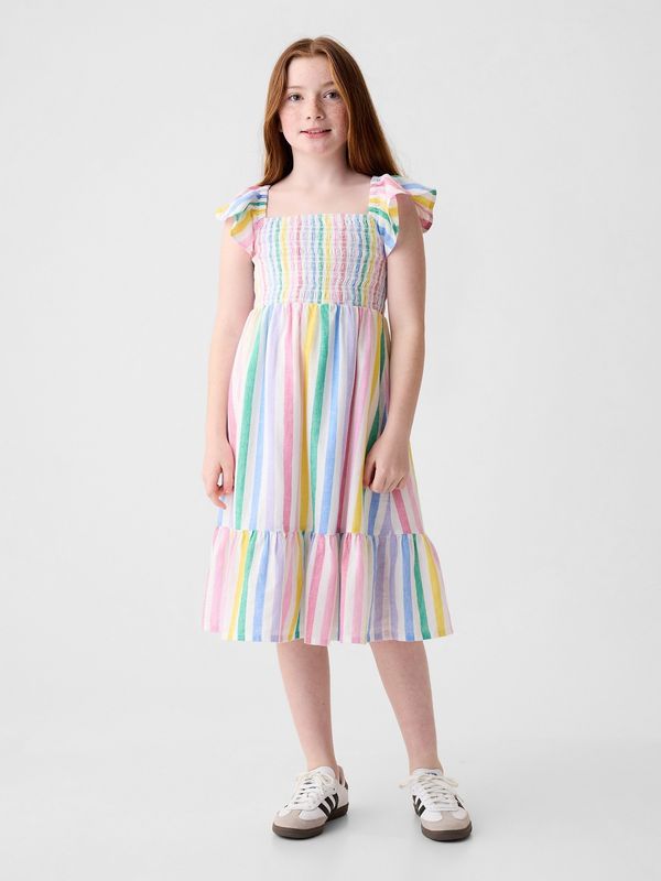 GAP GAP Kids' striped midi dress - Girls
