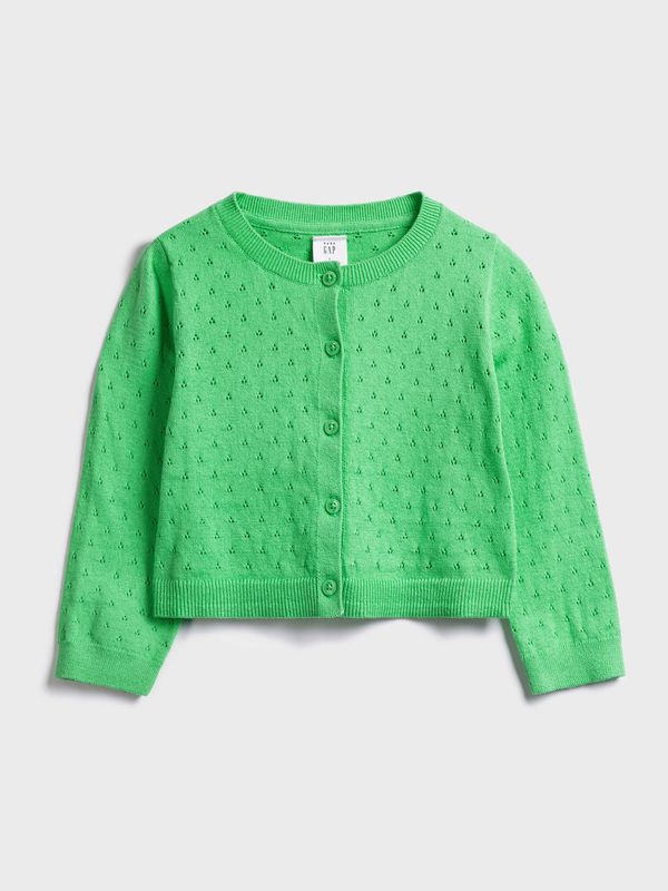 GAP GAP Kids Sweater Pointelle Cardigan - Girls