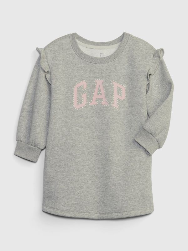 GAP GAP Kids Sweatshirt Dress with Logo - Girls