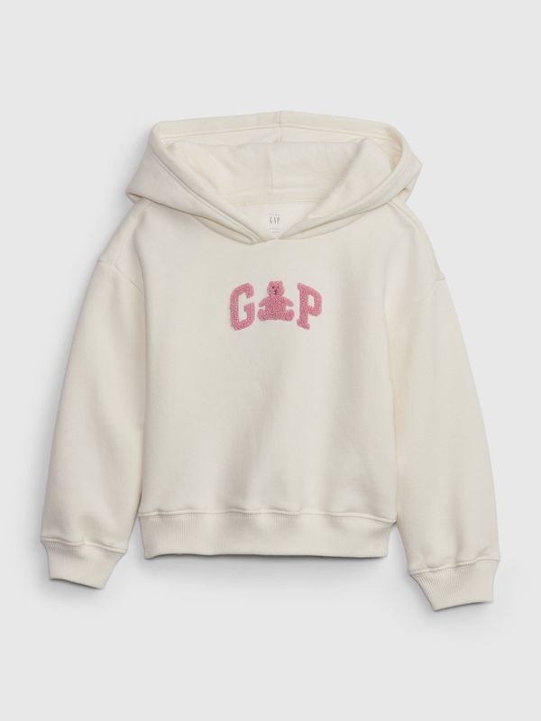 GAP GAP Kids Sweatshirt with Logo and Hood - Girls