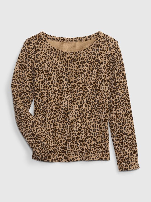 GAP GAP Kids T-shirt pattern leopard - Girls