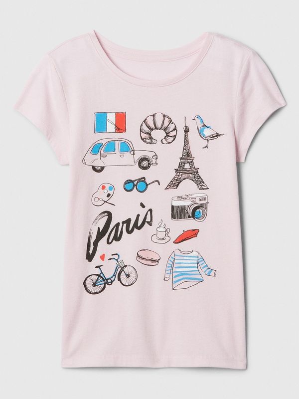 GAP GAP Kids' T-shirt with print - Girls