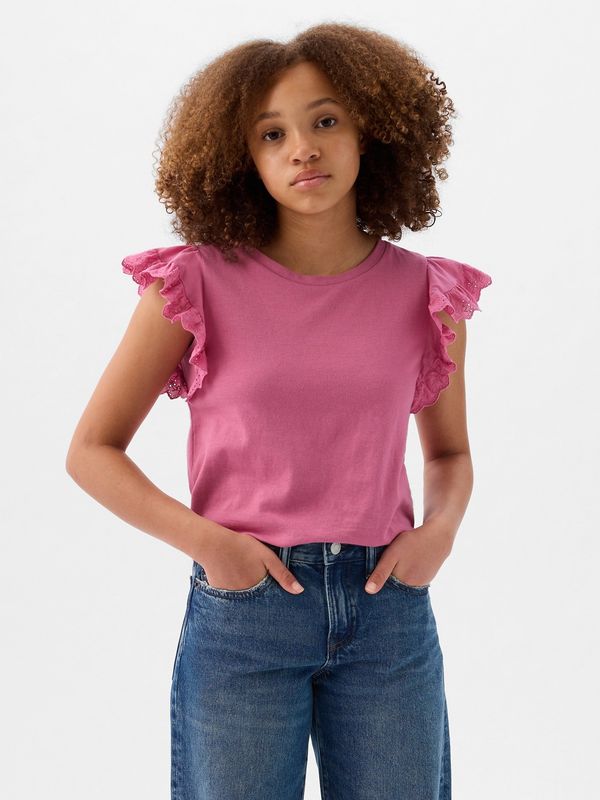 GAP GAP Kids T-shirt with ruffles - Girls