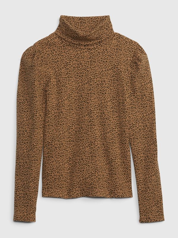 GAP GAP Kids turtleneck leopard - Girls