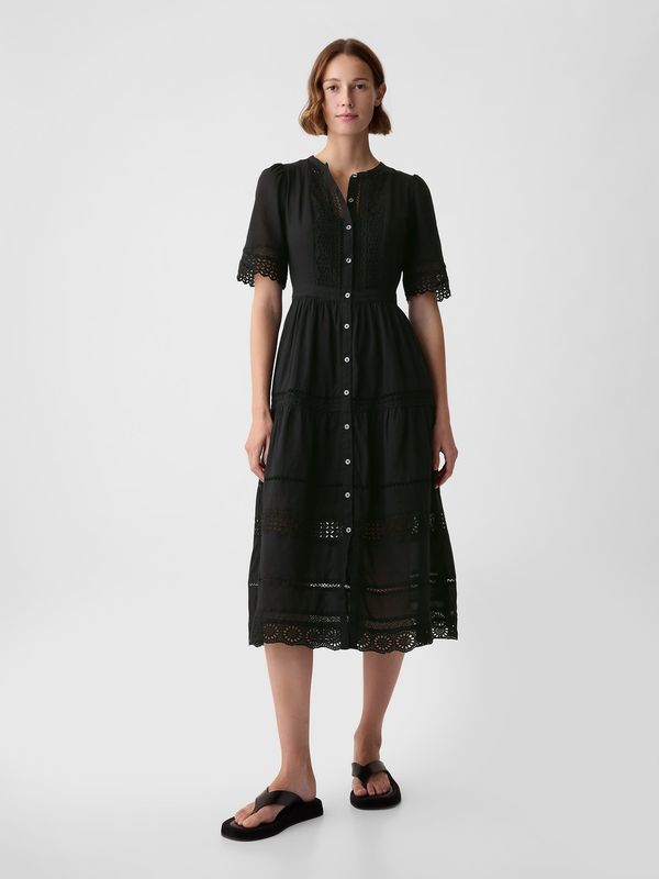 GAP GAP Lace Midi Dress - Women's