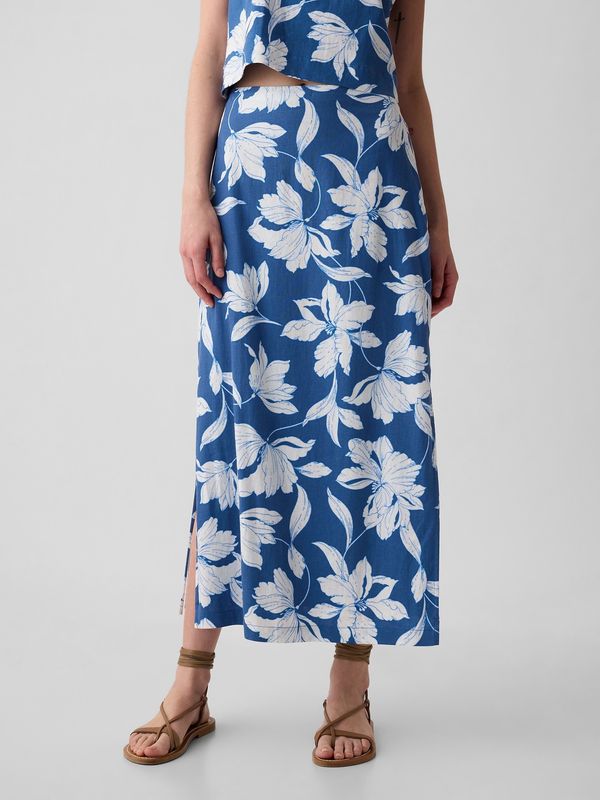 GAP GAP Linen maxi skirt - Women's