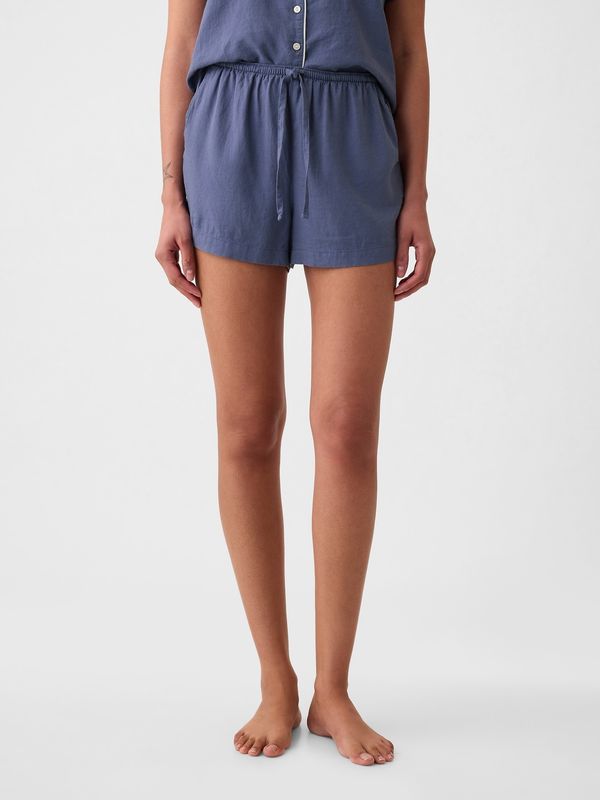 GAP GAP Linen Pajama Shorts - Women's