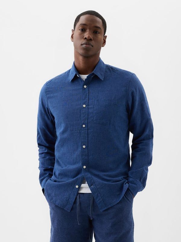 GAP GAP Linen shirt standard fit - Men's
