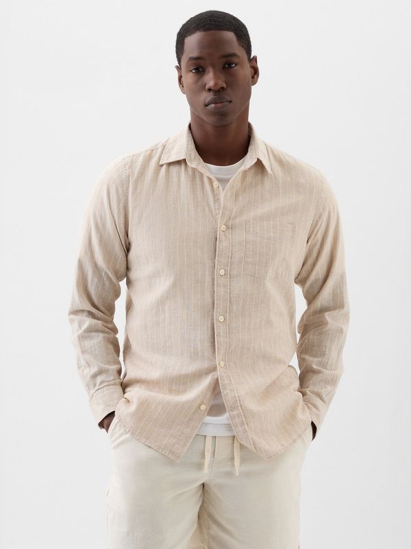 GAP GAP Linen shirt standard - Men's