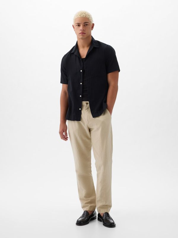 GAP GAP Linen Slim Trousers - Mens