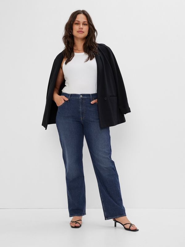 GAP GAP Mid Rise '90s loose organic Washwell jeans - Ladies