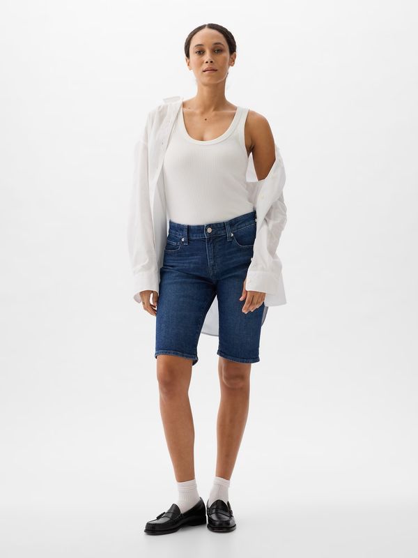 GAP GAP Mid Rise Denim Shorts - Women's