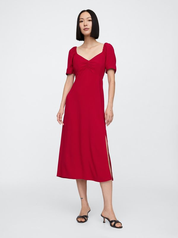 GAP GAP Midi dress with slit - Women's