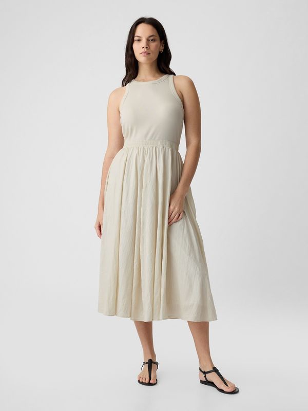 GAP GAP Muslin Midi Dress - Women's