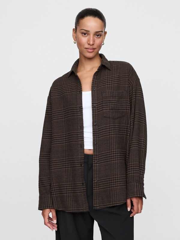 GAP GAP Oversize flannel shirt Big Shirt - Women's