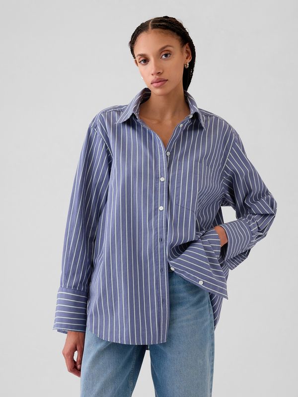 GAP GAP Poplin Oversize Shirt Big Shirt - Women's