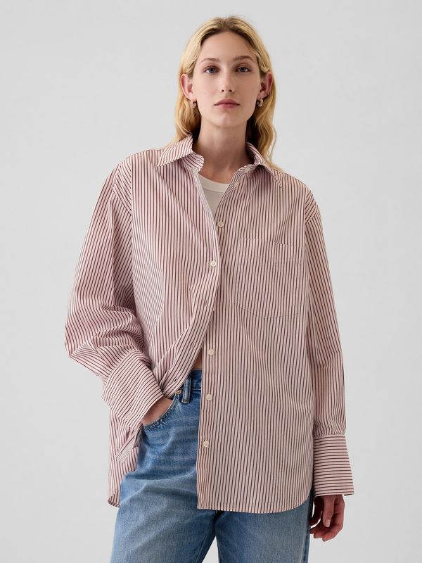 GAP GAP Poplin Oversize Shirt Big Shirt - Women's