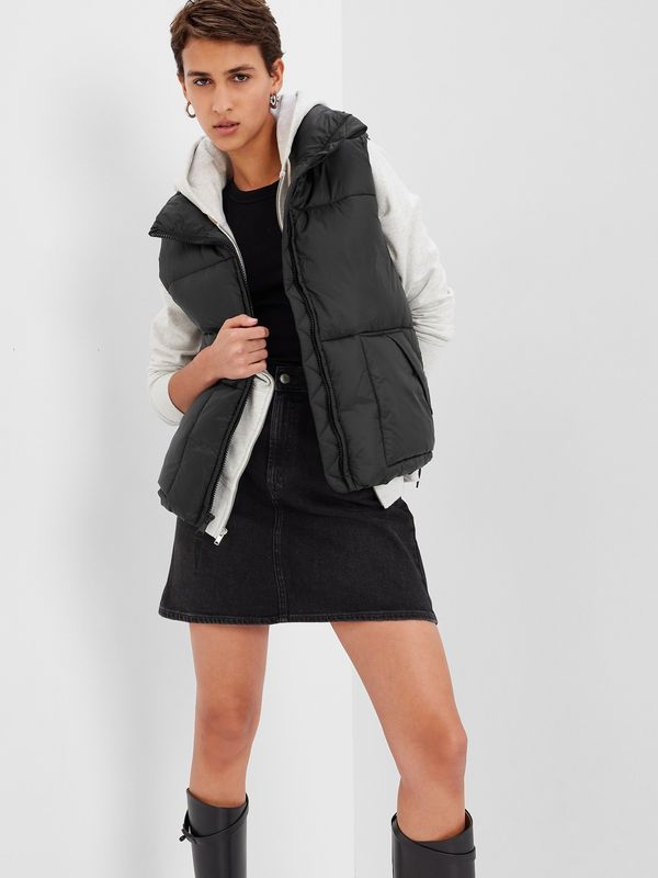 GAP GAP Quilted Zipper Vest - Women