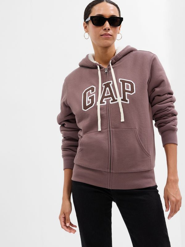 GAP GAP Sherpa Logo Sweatshirt - Women