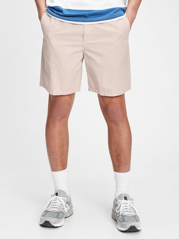 GAP GAP Shorts 7" easy linen shorts with e-waist - Men's