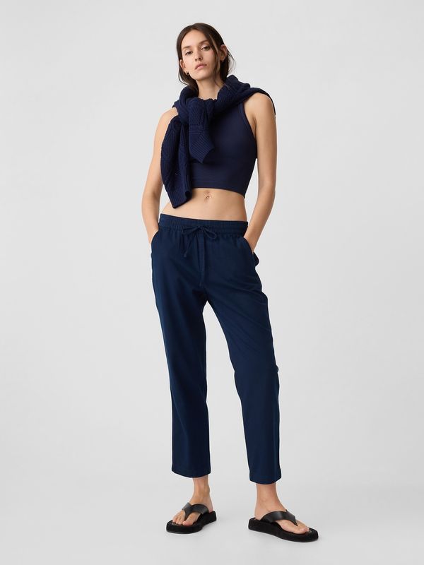 GAP GAP Straight cropped trousers - Women's