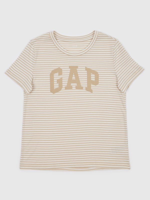 GAP GAP Striped T-shirt with logo - Women