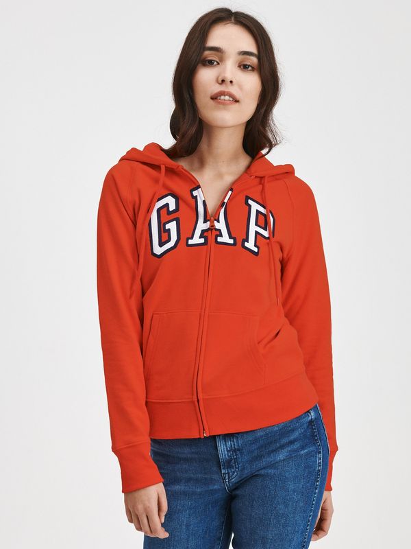 GAP GAP Sweatshirt zipper logo - Women