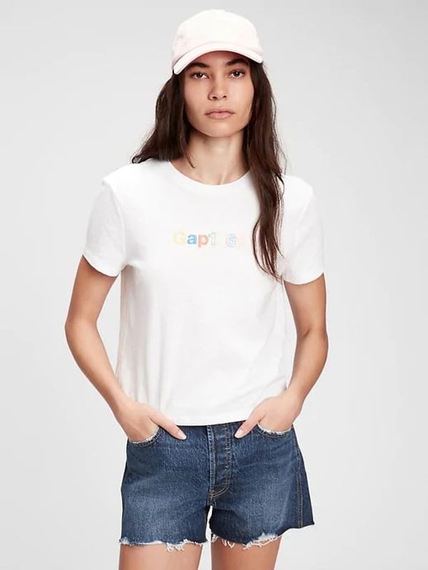 GAP GAP T-shirt Logo 1969 shrunken tee - Women's