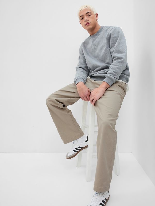 GAP GAP trousers modern khaki '90s loose - Men
