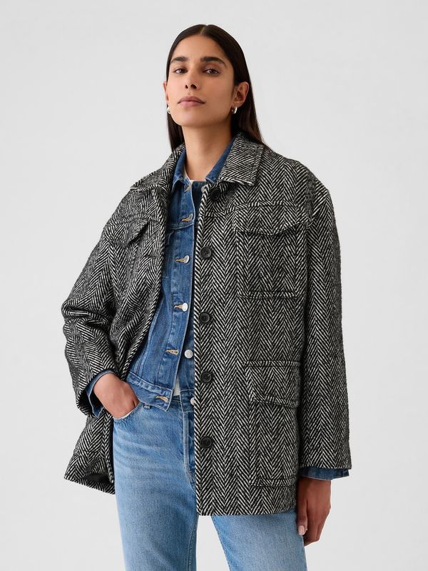 GAP GAP Tweed coat - Women