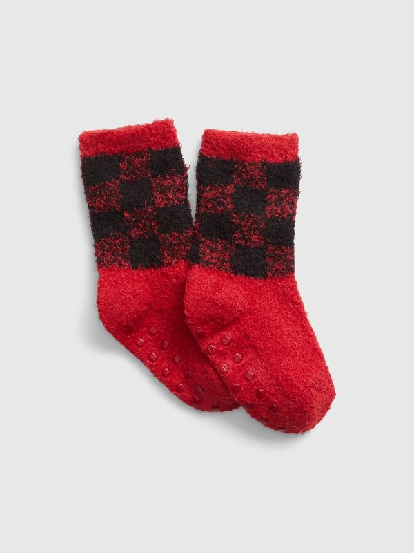 GAP GAP Underwear - Kids' Plaid Socks Red