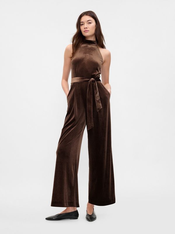 GAP GAP Velvet jumpsuit - Women's