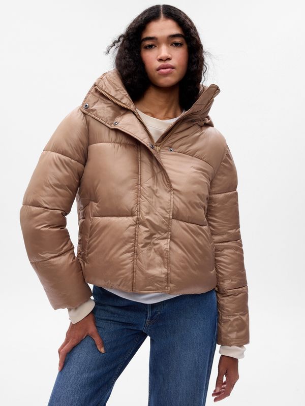 GAP GAP Winter quilted crop jacket - Women