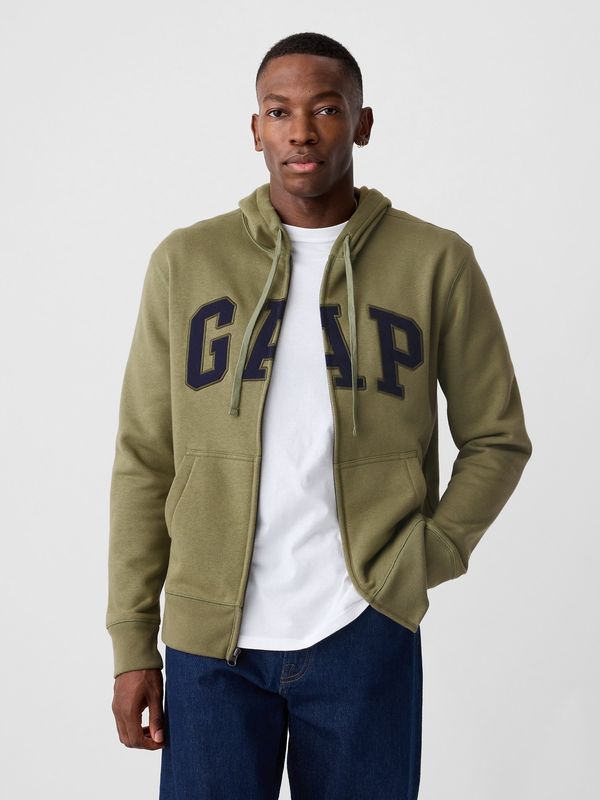 GAP GAP Zip Hoodie Logo - Men's