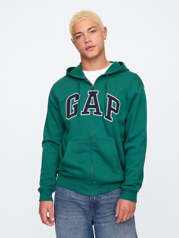 GAP GAP Zip Hoodie Logo - Men's