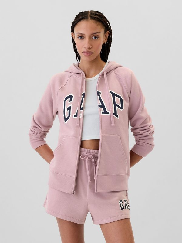 GAP GAP Zip-up hoodie with logo - Women's