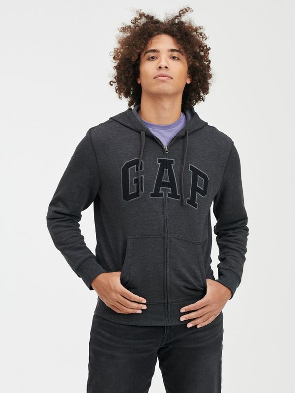 GAP GAP Zipper Sweatshirt with Logo - Men