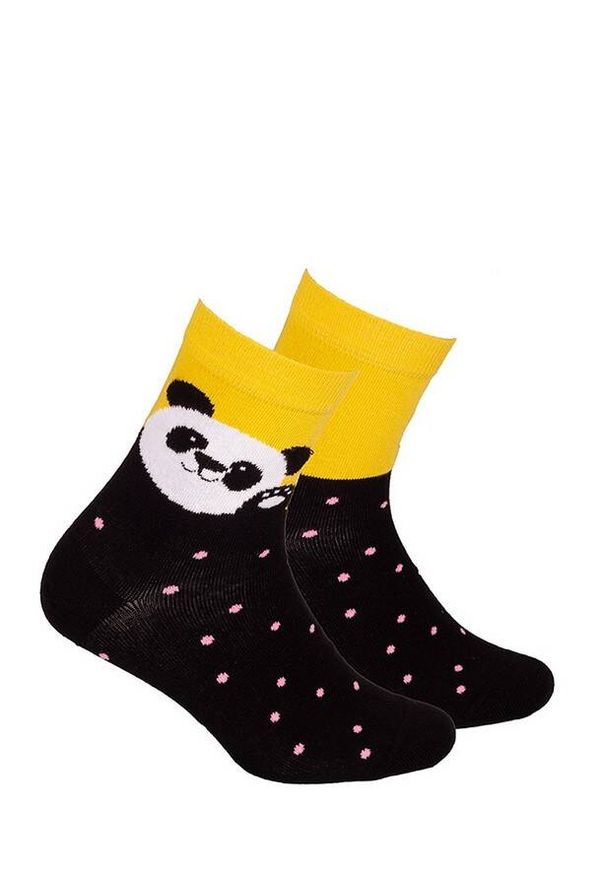 Gatta Gatta G34.01N Cottoline girls' socks modeled 27-32 black 231