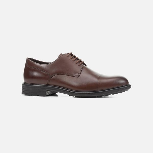 GEOX GEOX Brown men's formal shoes Walk pleasure - Men's