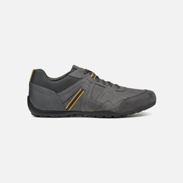 GEOX GEOX Dark gray men's sneakers Ravex - Men's