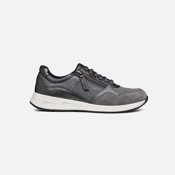 GEOX GEOX Dark gray women's sneakers Bulmya - Women's