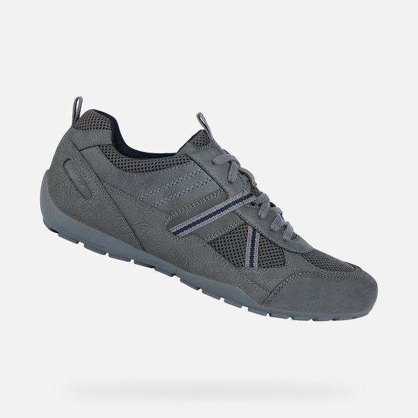 GEOX GEOX Grey men's sneakers Ravex - Men's