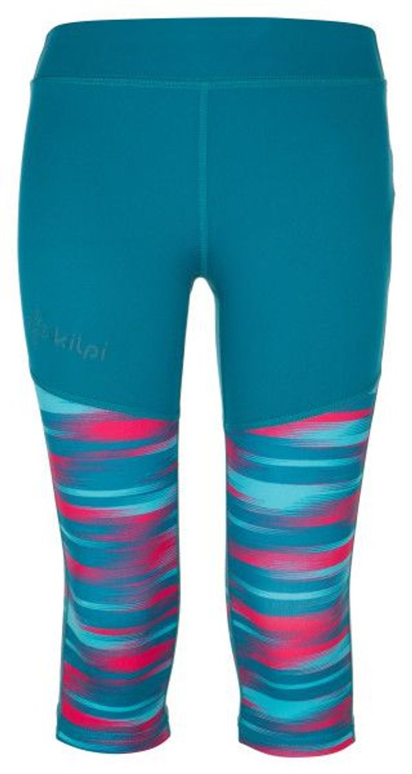 Kilpi Girls' 3/4 leggings Kilpi DARLEY-JG turquoise