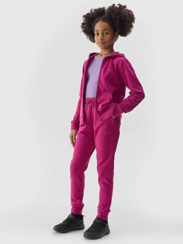 4F Girls' 4F Jogger Sweatpants - Pink