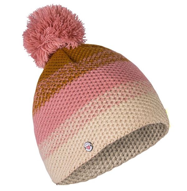 HANNAH Girl's hat with pompom Hannah OLA JR brown rice