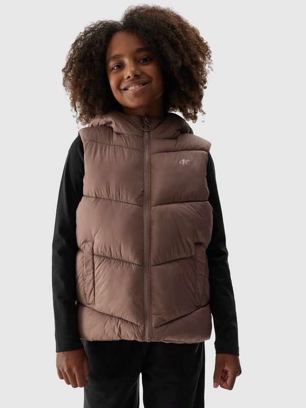 4F Girls' quilted vest