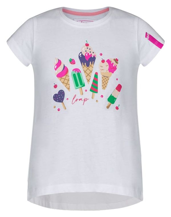 LOAP Girls' T-shirt LOAP BESNUDA White